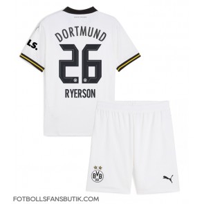 Borussia Dortmund Julian Ryerson #26 Replika Tredje Tröja Barn 2024-25 Kortärmad (+ Korta byxor)